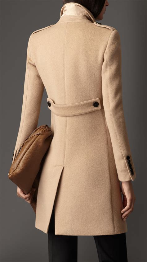 burberry burgundy wool coat women|burberry cashmere coat women's.